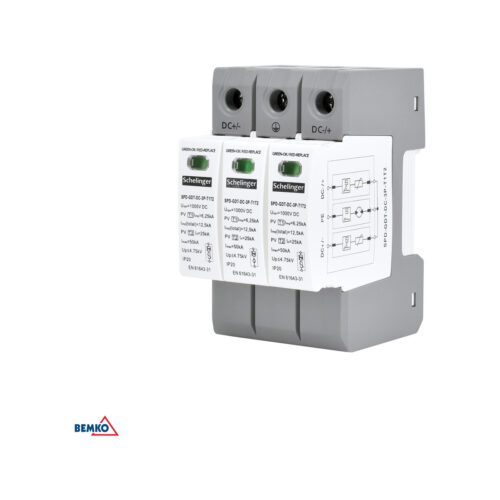 Ogranicznik przepięć 3P 8kA DC 1200V KLASY T1T2 SCHELINGER
