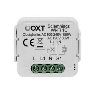Moduł OXT mini ściemniacz 1 obwód WiFi TUYA