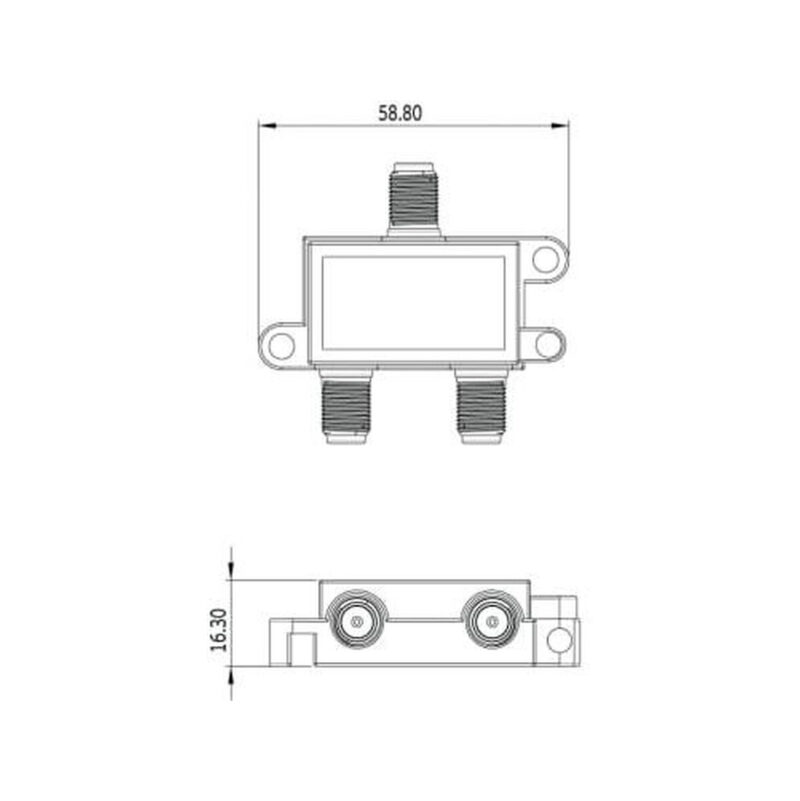 ROZGAŁĘŹNIK INVERTO 1/2 5-2400 MHz ref. 5389