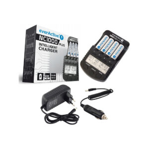 Ładowarka procesorowa do akumulatorków AA / AAA everActive NC-1000 PLUS
