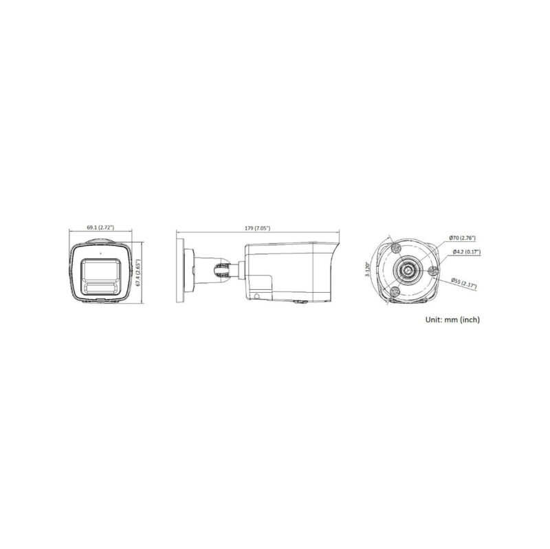 Kamera IP Hikvision DS-2CD1023G2-LIUF/SL 4mm PL