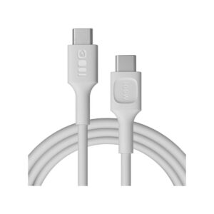 KABEL USB-C / USB-C Greencell PowerFlex 200cm PD 100W biały silikonowy