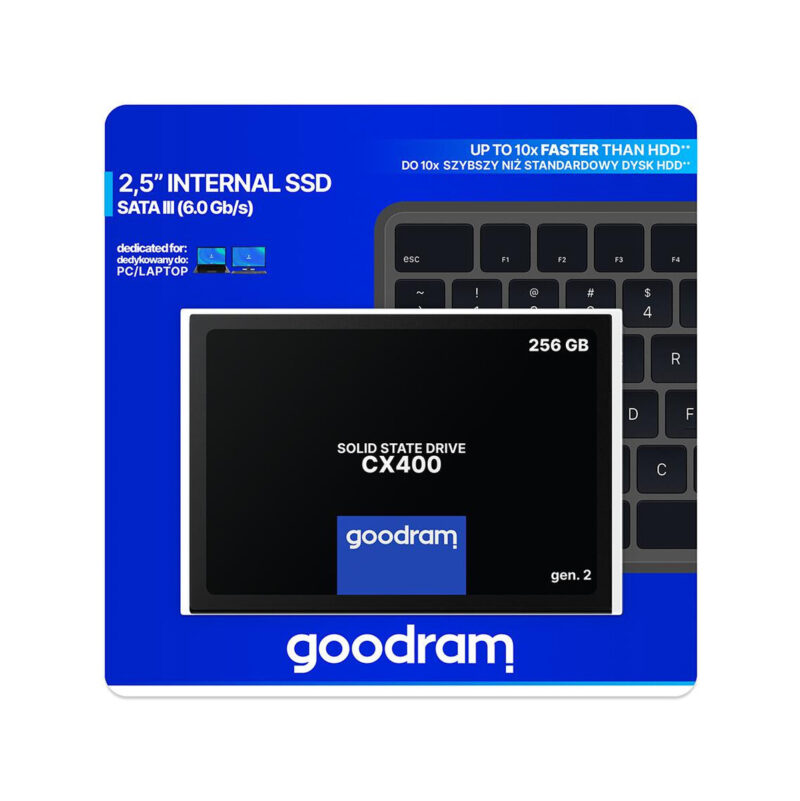 DYSK SSD GOODRAM CX400 G2 256GB SATA3