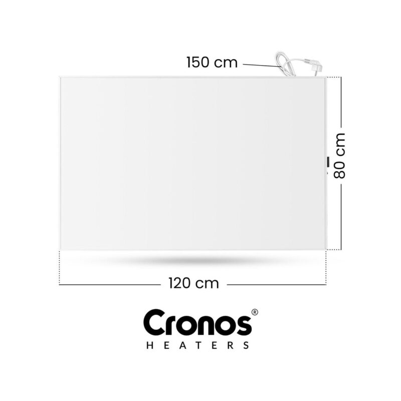 Panel grzewczy IR CRONOS Synthelith PRO CRP-980TWP White