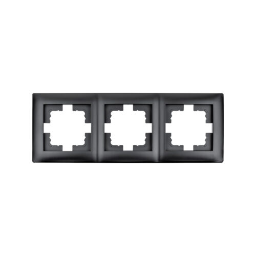 Ramka potrójna czarna WESA LC-49C