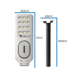 Lampa solarna Orllo 400W z uchwytem