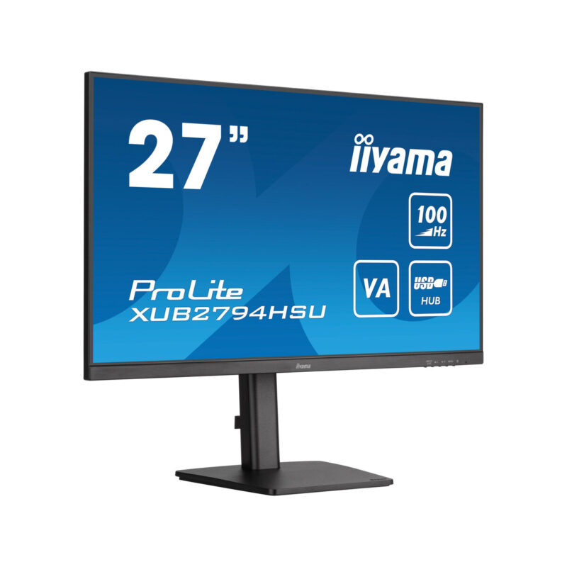 Monitor LED IIYAMA XUB2794HSU-B6 27 cali VA 100Hz 1ms HAS Pivot