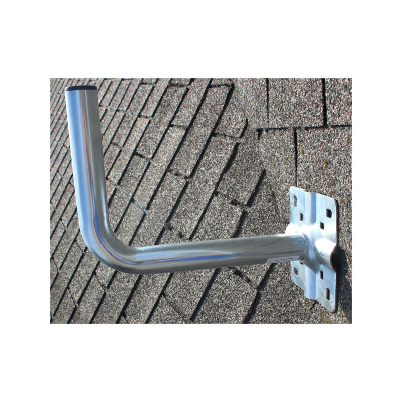 UCHWYT CORAB ŚCIENNY/BALKONOWY GIĘTY USBC-38/300H