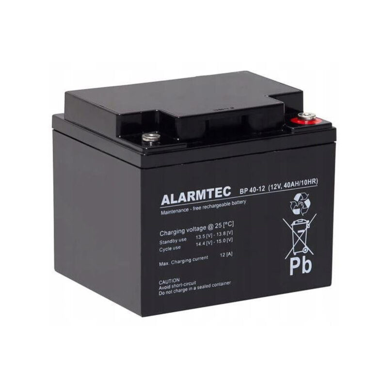 Akumulator AGM ALARMTEC serii BP 12V 40Ah