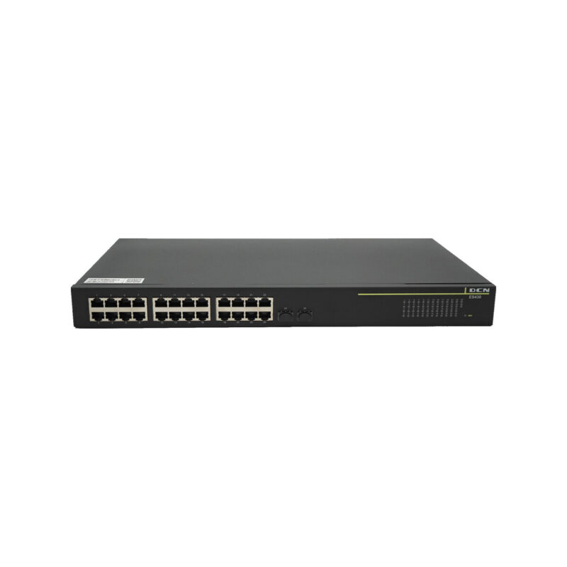 SWITCH DCN ES430-26P-POE L2 24xPoE+/2xSFP (370W)
