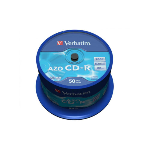 Płyta CD-R Verbatim Crystal AZO cake (50szt)