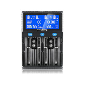 Ładowarka do akumulatorków cylindrycznych Li-ion oraz Ni-MH everActive UC-4200