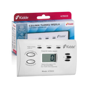 Czujnik czadu z wyświetlaczem Kidde K7DCO