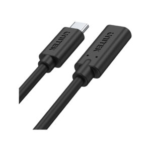 Przedłużacz Unitek C14086BK USB-C 10Gbps 4K PD 100W 50cm