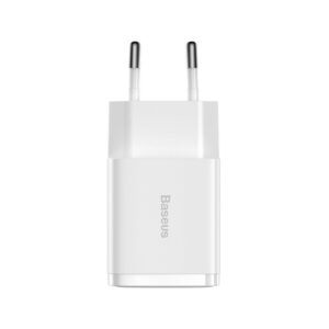 ŁADOWARKA SIECIOWA Baseus Compact Charger CCXJ010202 10.5W 2x USB-A BIAŁA