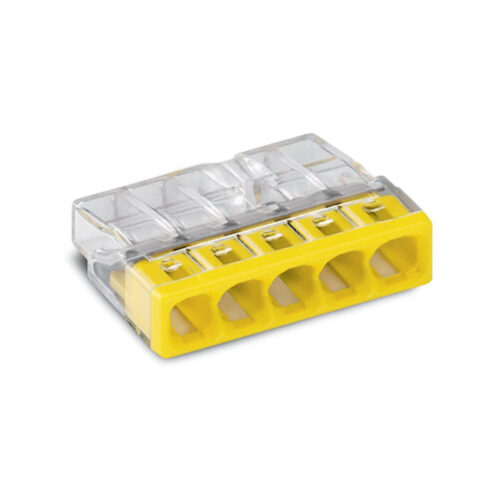 ab59762f4ca01eef737e61da3713d84e_original Szybkozłączka DRUT 5x 0,5-2,5mm2 WAGO 2273-205 (Paczka 100szt.)