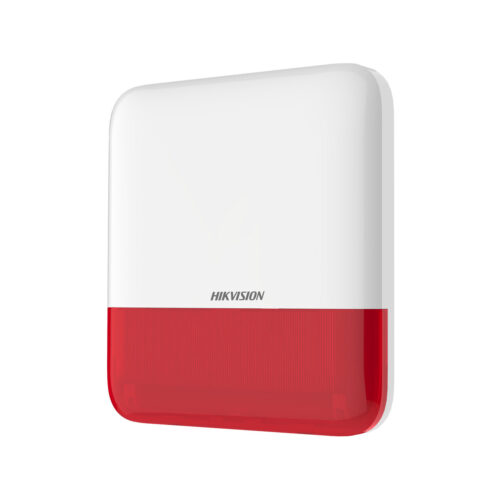 HIKVISION Zewnętrzny sygnalizator alarmowy AX PRO DS-PS1-E-WE(O-STD)/Red
