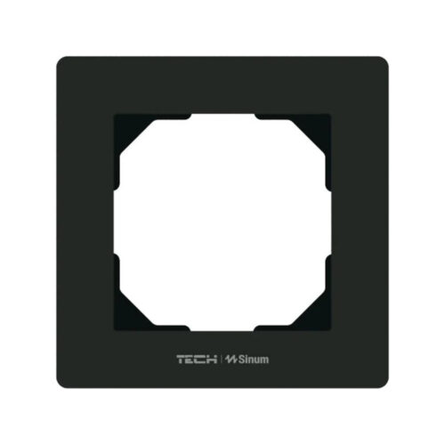Ramka pojedyncza czarna FG-01 Tech Sterowniki