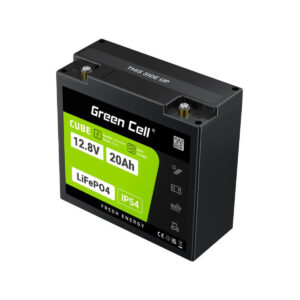 AKUMULATOR LITOWO-ŻELAZOWO-FOSFORANOWY LiFePO4 Green Cell Cube 12.8V 20Ah LFPGC12V20AH
