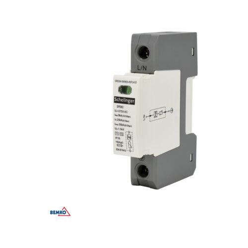 Ogranicznik przepięć 2P DC 1000V KLASY T2 SCHELINGER