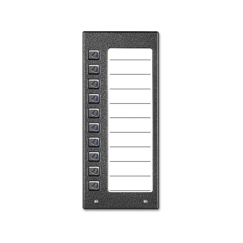 aco-cdn-10np-st-podswietlany-panel-listy-lokatorow-z-10-przyciskami-1 ACO CDN-10NP ST Podświetlany panel listy lokatorów z 10 przyciskami