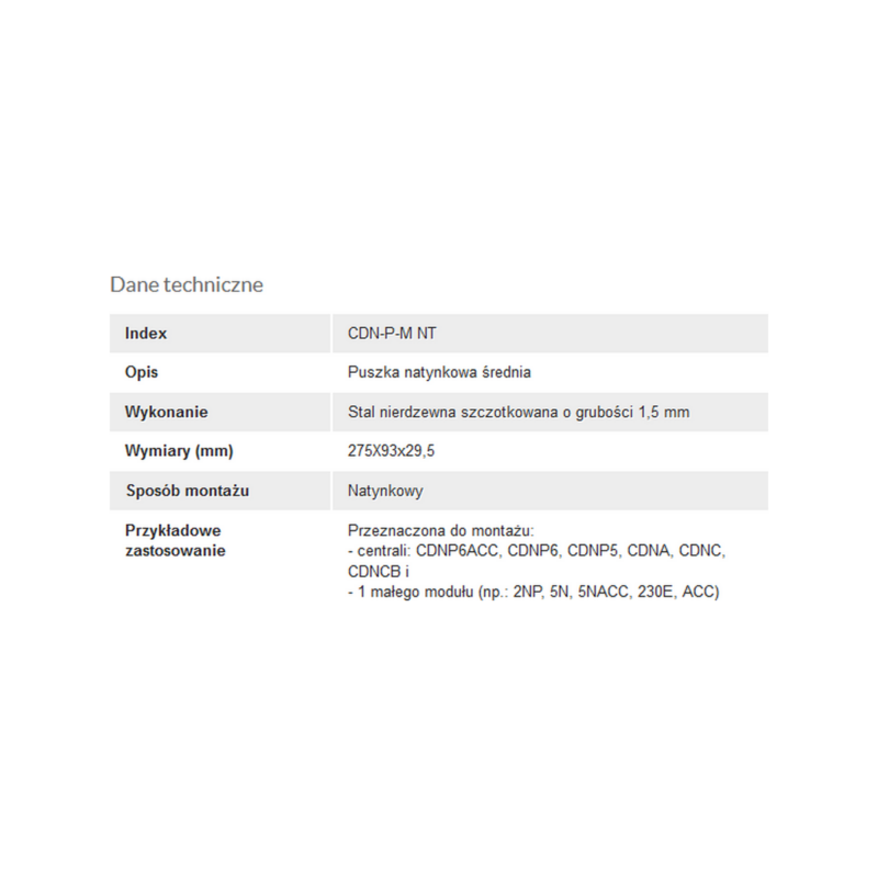 aco_cdnpm_nt_ramka_natynkowa_rednia_cdn_z_daszkiem_do_cdnp56_cdncb_cdna_stal_kwasoodporna_f0c8d5dc02999 ACO CDN-P-M NT Ramka natynkowa średnia CDN z daszkiem, do CDNP5/6, CDNC/B, CDNA