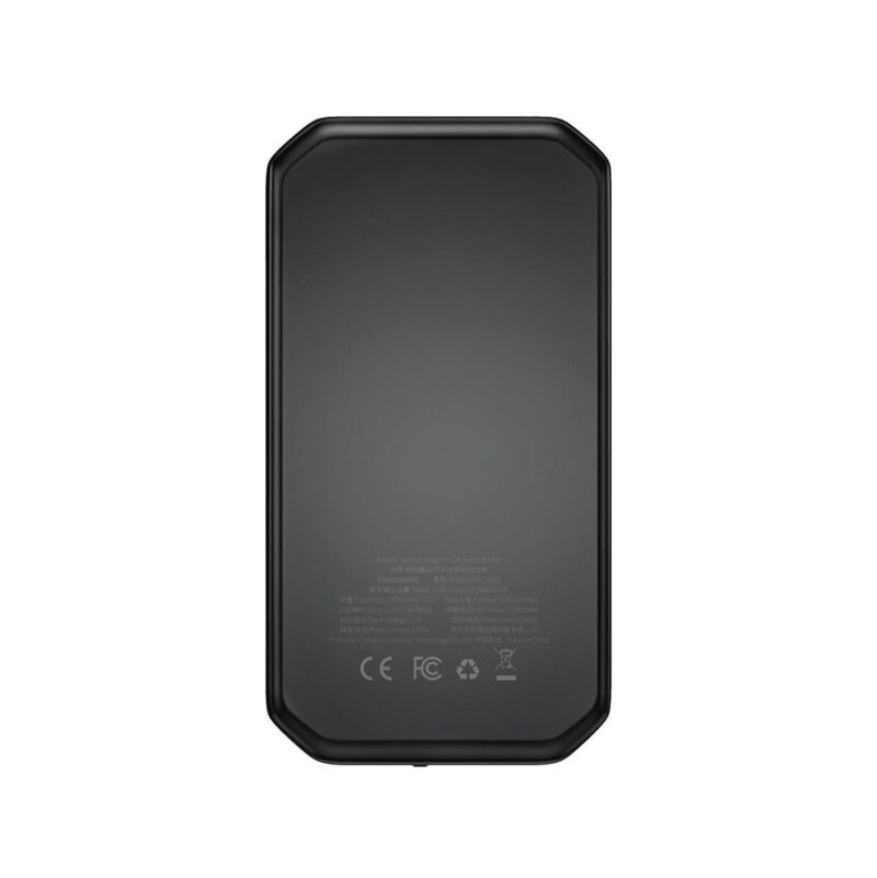 POWERBANK BOOSTER Baseus Max Car Jump Starter CGNL020101 10000mAh 12V 1000A + KABLE KROKODYLKI