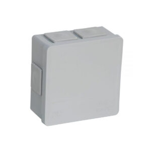 Puszka natynkowa pusta 6 wlotów VIPLAST VP-02 klik SZARA IP55 86x86x40mm 002-03