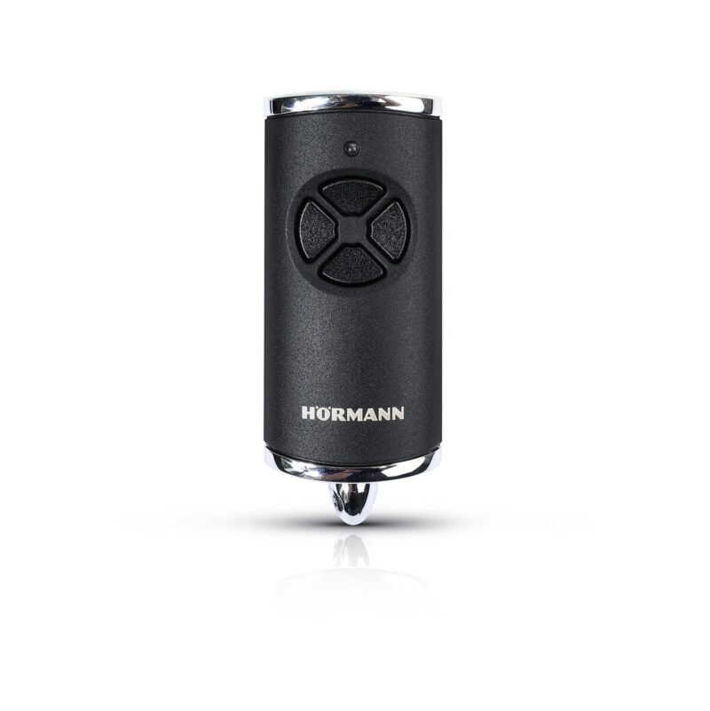 Pilot Hormann HSE 4 868Mhz BiSecure (czarny, matowy, nakładki chromowane)