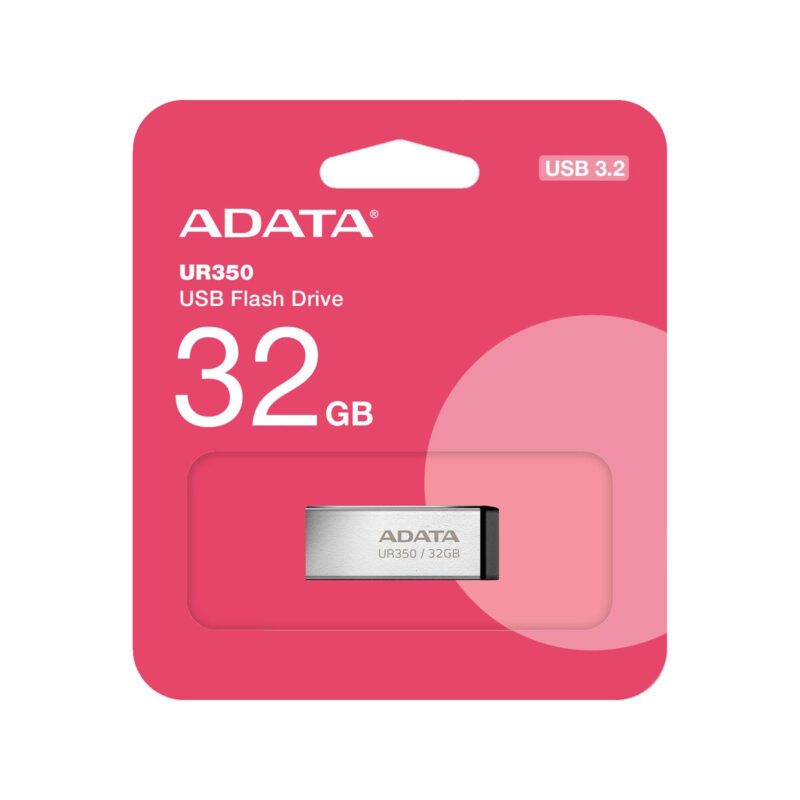 Adata Pendrive UR350 32GB USB3.2 Gen1 Metal czarny