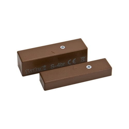 SATEL KONTAKTRON BOCZNY Z SABOTAŻ. S-4 BR (BRĄZOWA)