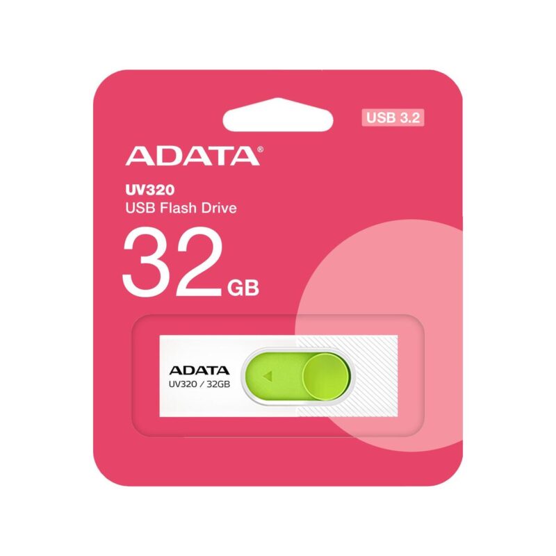 adata_pendrive_uv320_32gb_usb_32_gen1_biay_179ec90624863 Adata Pendrive UV320 32GB USB 3.2 Gen1 Biały