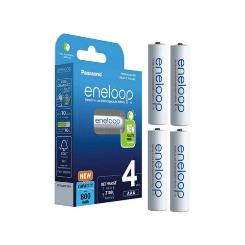 Akumulatorki R03 / AAA Panasonic Eneloop 800mAh BK-4MCDE/4BE (blister 4 szt.)