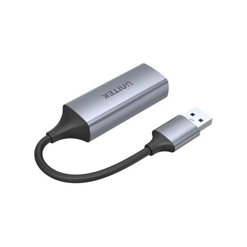 Adapter Unitek U1309A przejściówka USB-A 3.1 Gen1 RJ45 1000Mbps