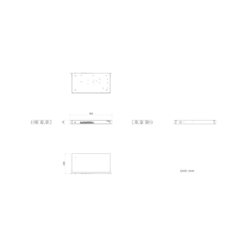 Switch router Hikvision DS-3WG507G-SI