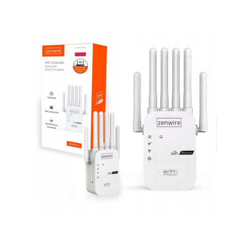 Wzmacniacz Sygnału Zasięgu Sieci Wifi 5G Repeater Zewnętrzny Extender Zenwire WDR611U 300 Mb/s