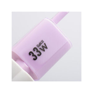 ae86782edb3189322903579ef04a5322_original ŁADOWARKA SIECIOWA Forcell F-Energy GaN III VT-41 33 W 1x USB-C 1x USB-A PD 3.0 QC 4.0 FIOLETOWA