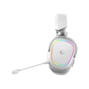 Słuchawki Rampage RETSU Słuchawki bezprzewodowe nauszne BT 2.4G RGB białe