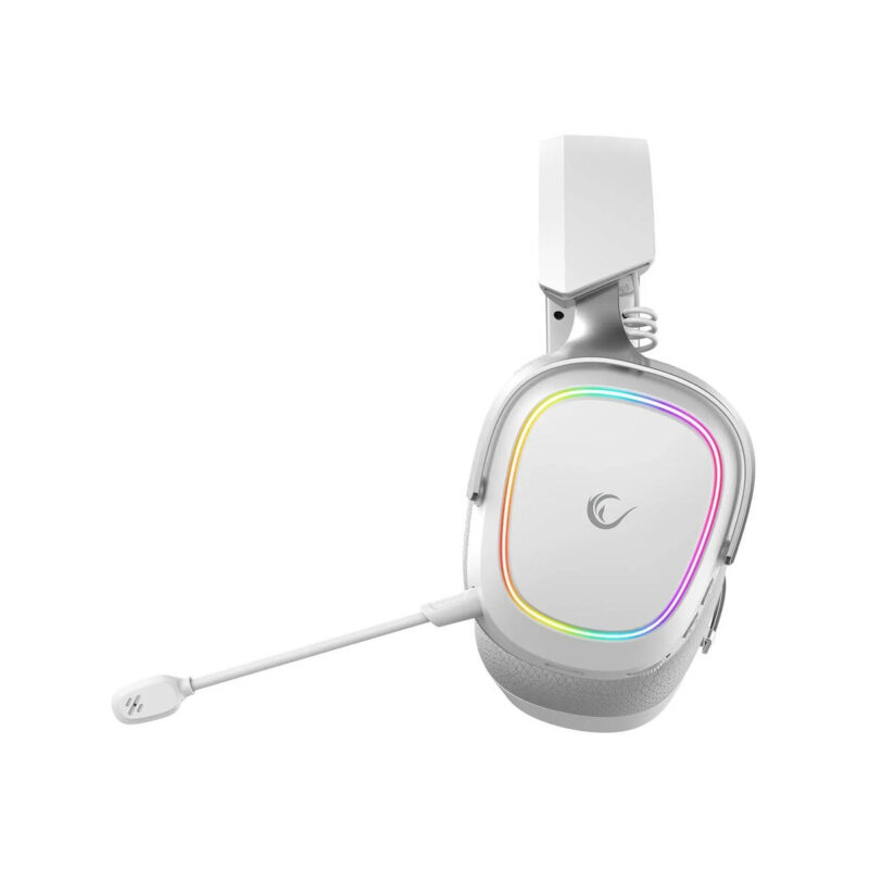 Słuchawki Rampage RETSU Słuchawki bezprzewodowe nauszne BT 2.4G RGB białe