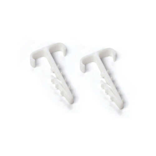 UCHWYT DO PRZEWODÓW PŁASKICH, PODWÓJNY UWT-1 (100szt.)