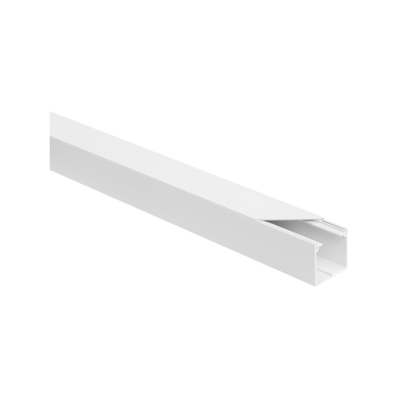 Listwa elektroinstalacyjna kpl. BIAŁY LS 40x40 2m (PACZKA 10szt.)