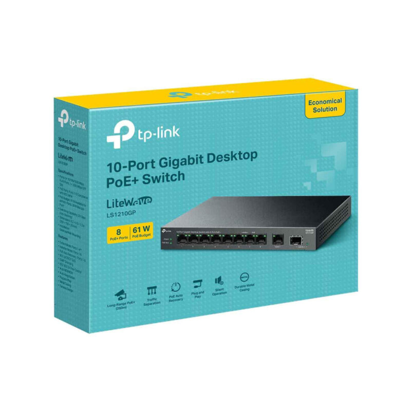 SWITCH TP-LINK LS1210GP