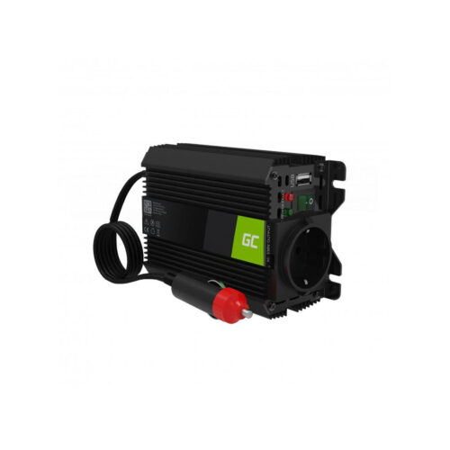 PRZETWORNICA NAPIĘCIA INWERTER Green Cell PRO 12V / 230V 150W/300W MODYFIKOWANA SINUSOIDA INVGC06