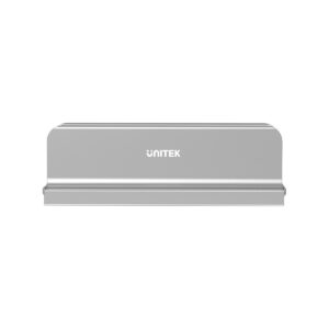 Unitek Stojak na laptopa, pionowy, aluminium