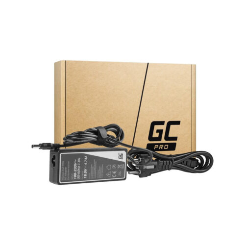 ZASILACZ ŁADOWARKA DO LAPTOPA ASUS TOSHIBA Green Cell PRO AD27AP 19V 4,74A 90W 5,5mm/2,5mm