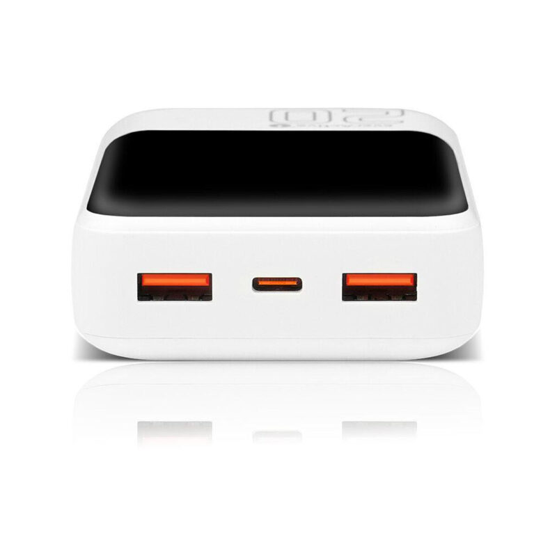 Powerbank everActive Energy Bank EB-20Q 20000 mAh 22,5 W 2x USB-A USB-C biały