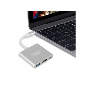 Adapter Przejściówka ZENWIRE 3w1 MHL HUB USB C HDMI 4K BYL-2008N
