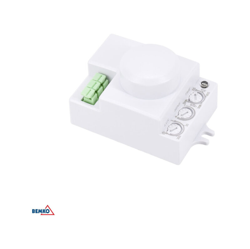 Czujnik Mikrofalowy 1200W 360* IP20 prostokątny biały Z SONDA