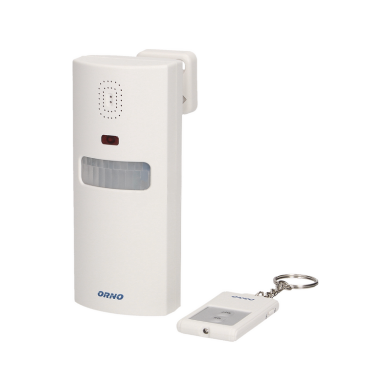 alarmyzpilotem_ORNO_OR-MA-711_1 Alarm z wbudowaną syreną ORNO OR-MA-711