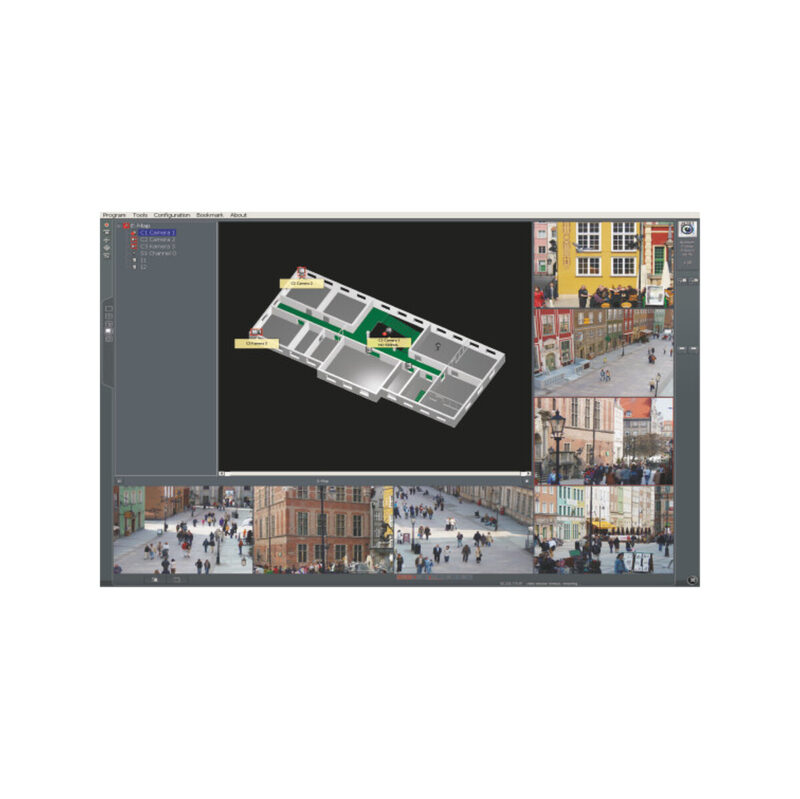 alnet_9 ALNET NETSTATION linecja bazowa na 8 kanałó wideo z PRS